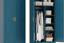 Yauwoh Farmhouse Wardrobe Cabinet How It Fits Your Room
