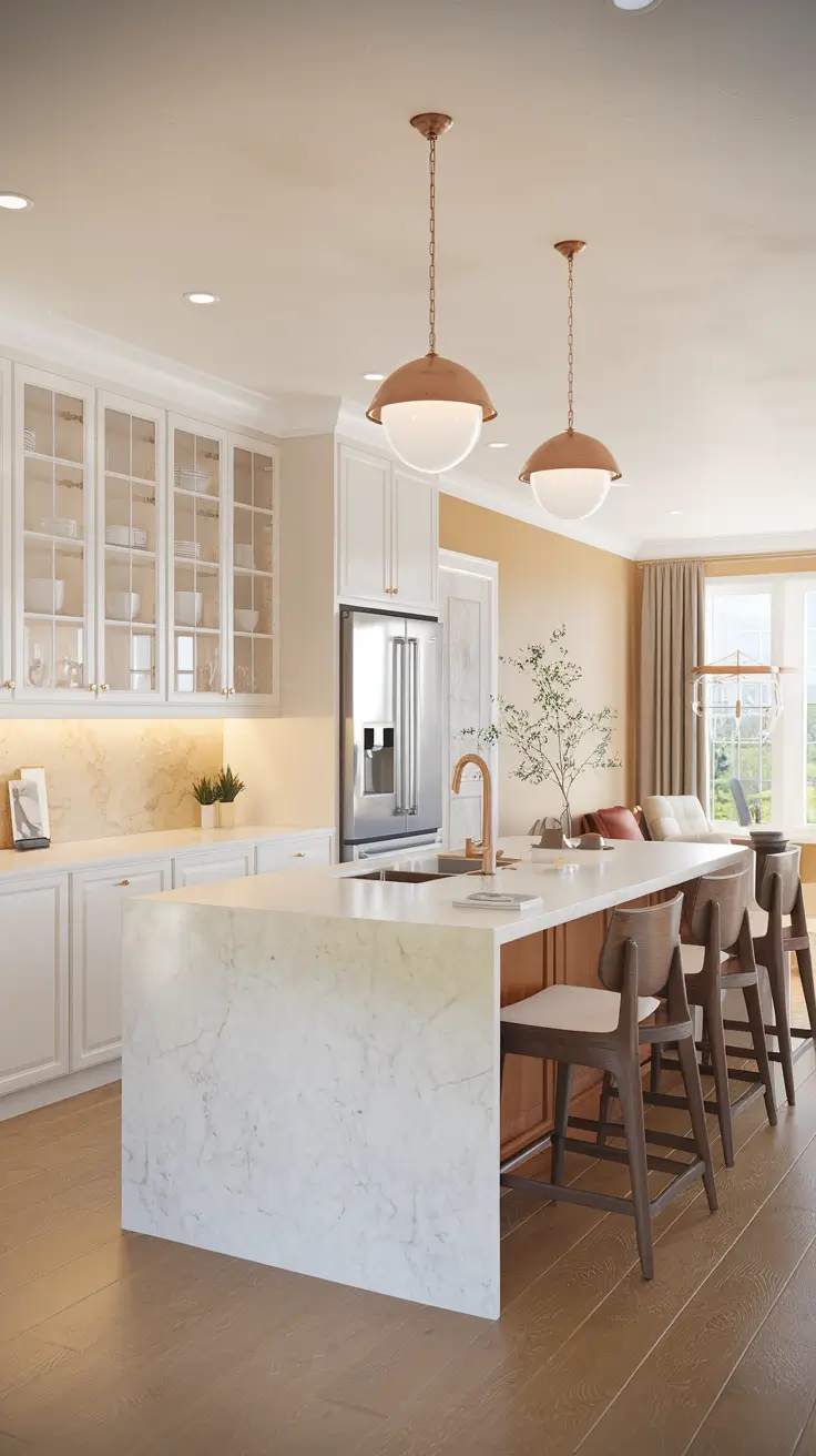 Organized Kitchen Command Center