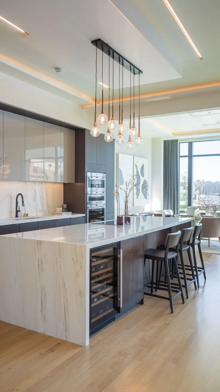 Elegant Kitchen Lighting