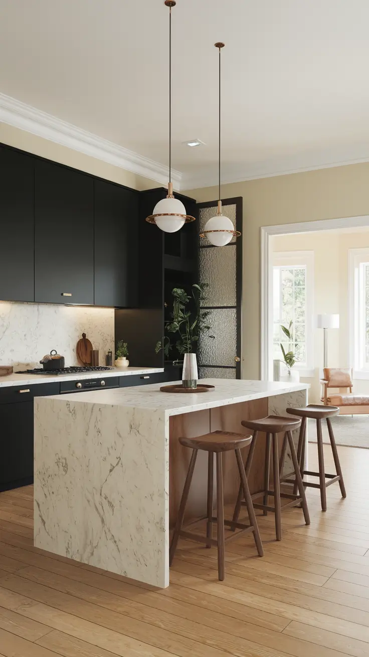 Black Kitchen Lighting