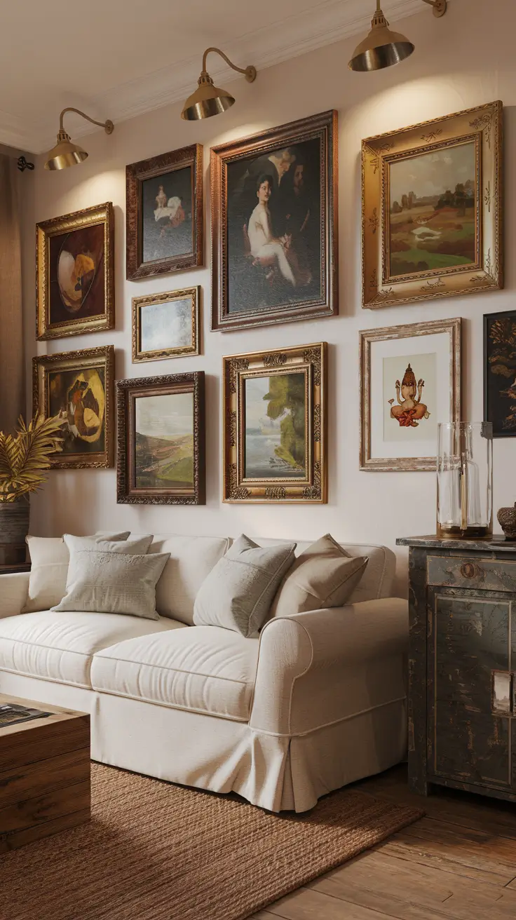 27 Wall Art for Living Room Ideas 2026: Creative Paint Designs and Unique Decor