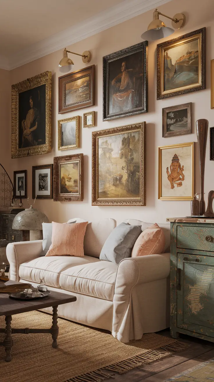 27 Wall Art for Living Room Ideas 2026: Creative Paint Designs and Unique Decor