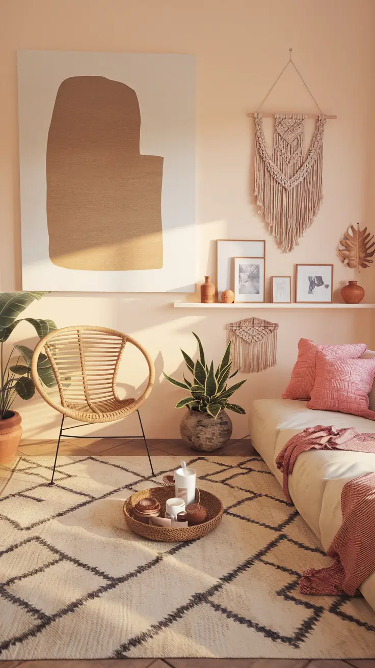 27 Wall Art for Living Room Ideas 2026: Creative Paint Designs and Unique Decor