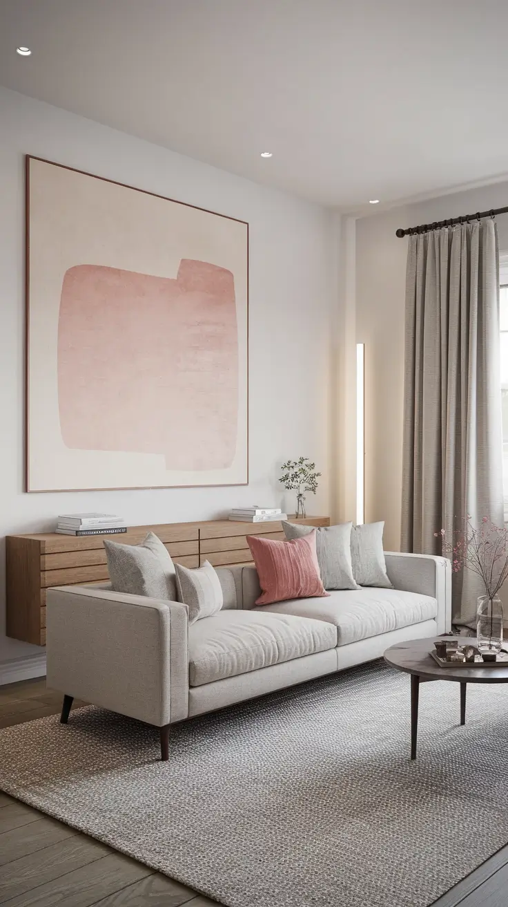 27 Wall Art for Living Room Ideas 2026: Creative Paint Designs and Unique Decor