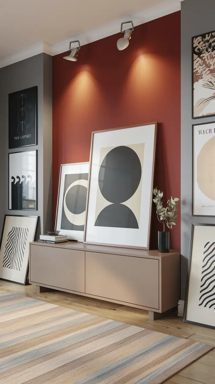 27 Wall Art for Living Room Ideas 2026: Creative Paint Designs and Unique Decor