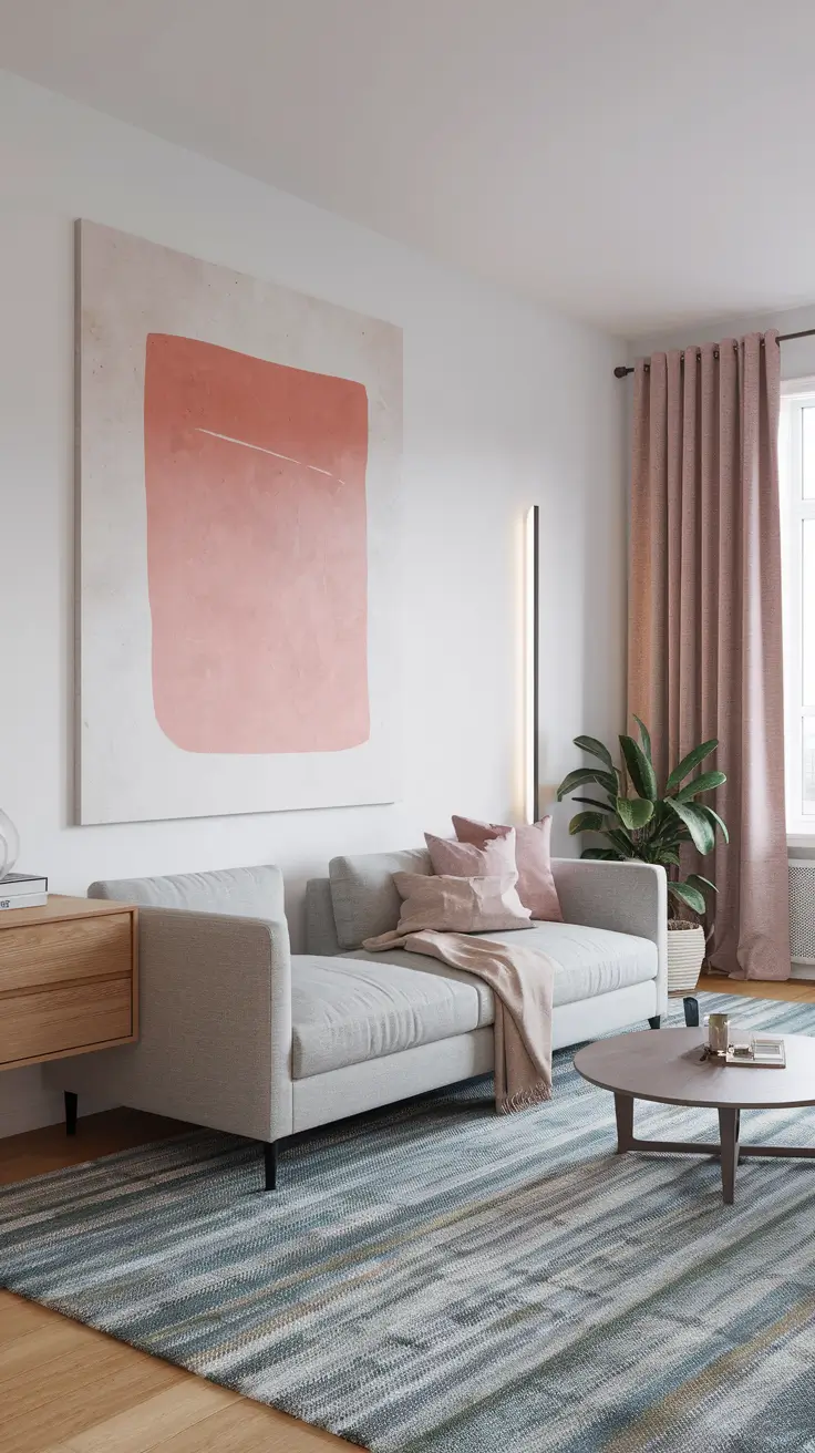 27 Wall Art for Living Room Ideas 2026: Creative Paint Designs and Unique Decor