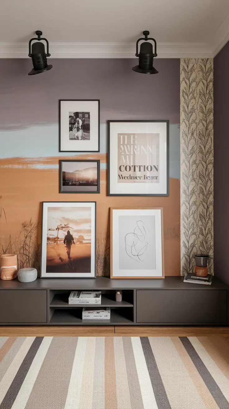 27 Wall Art for Living Room Ideas 2026: Creative Paint Designs and Unique Decor