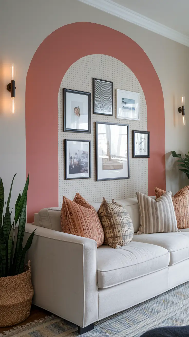 27 Wall Art for Living Room Ideas 2026: Creative Paint Designs and Unique Decor