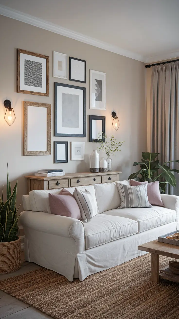 27 Wall Art for Living Room Ideas 2026: Creative Paint Designs and Unique Decor