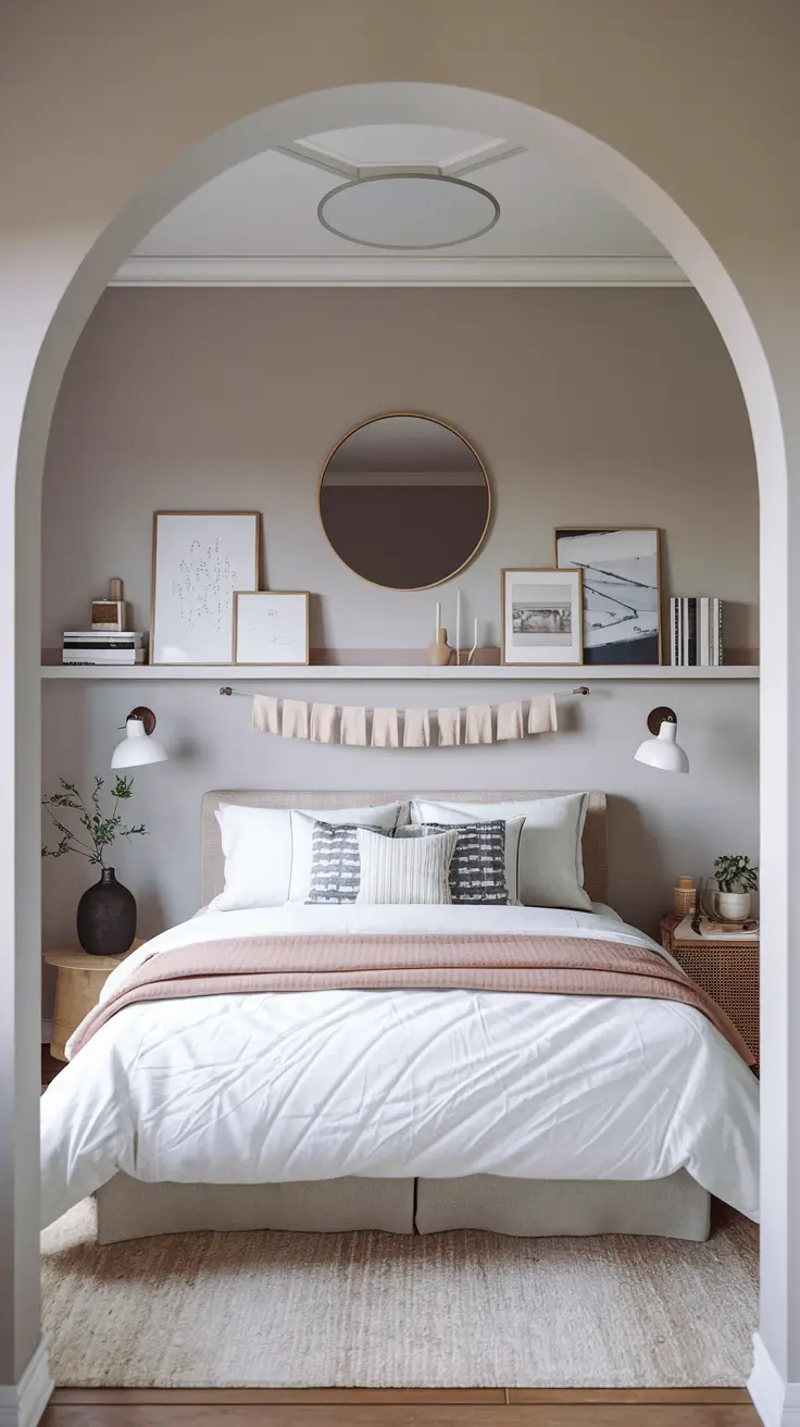 DIY Wall Decor Above Bed