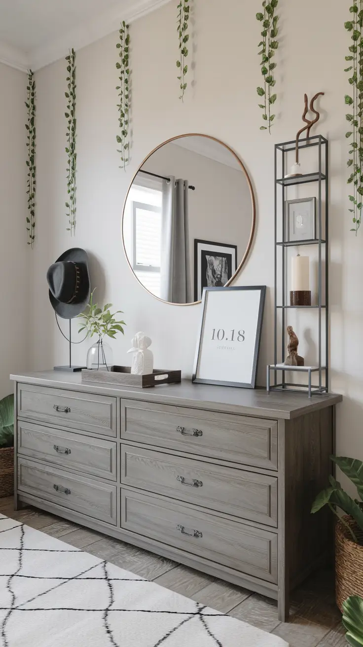 Bedroom Wall Decor Above Dresser