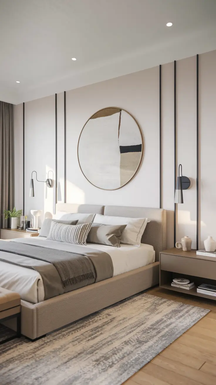 Modern Bedroom Wall Decor