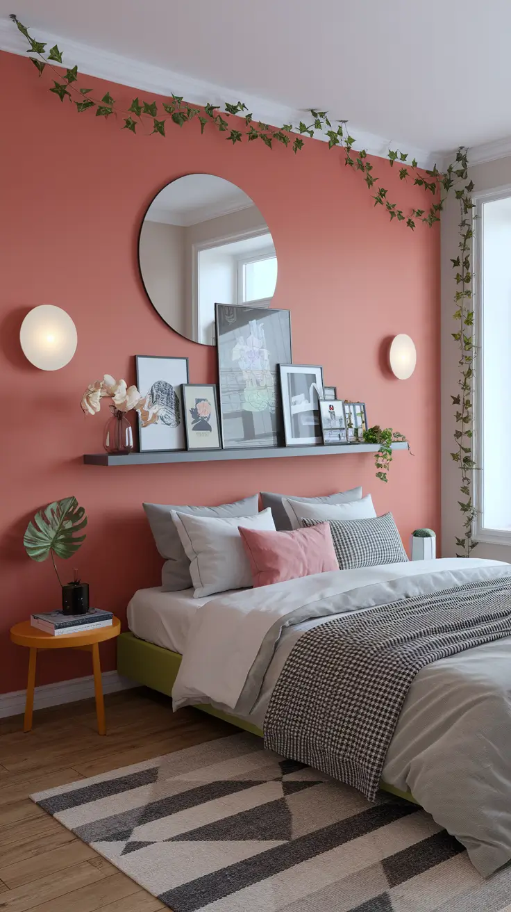 Apartment Friendly Bedroom Wall Decor