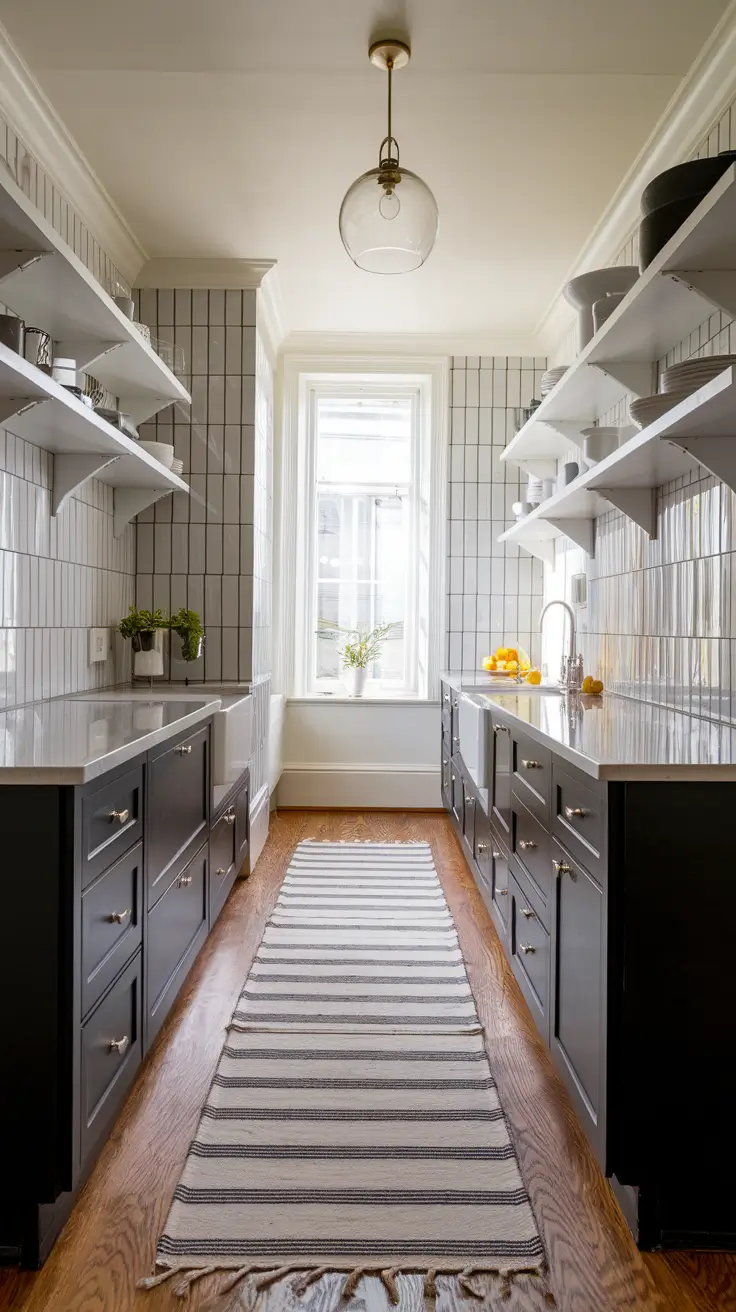 Light and Dark Contrast in Kitchens