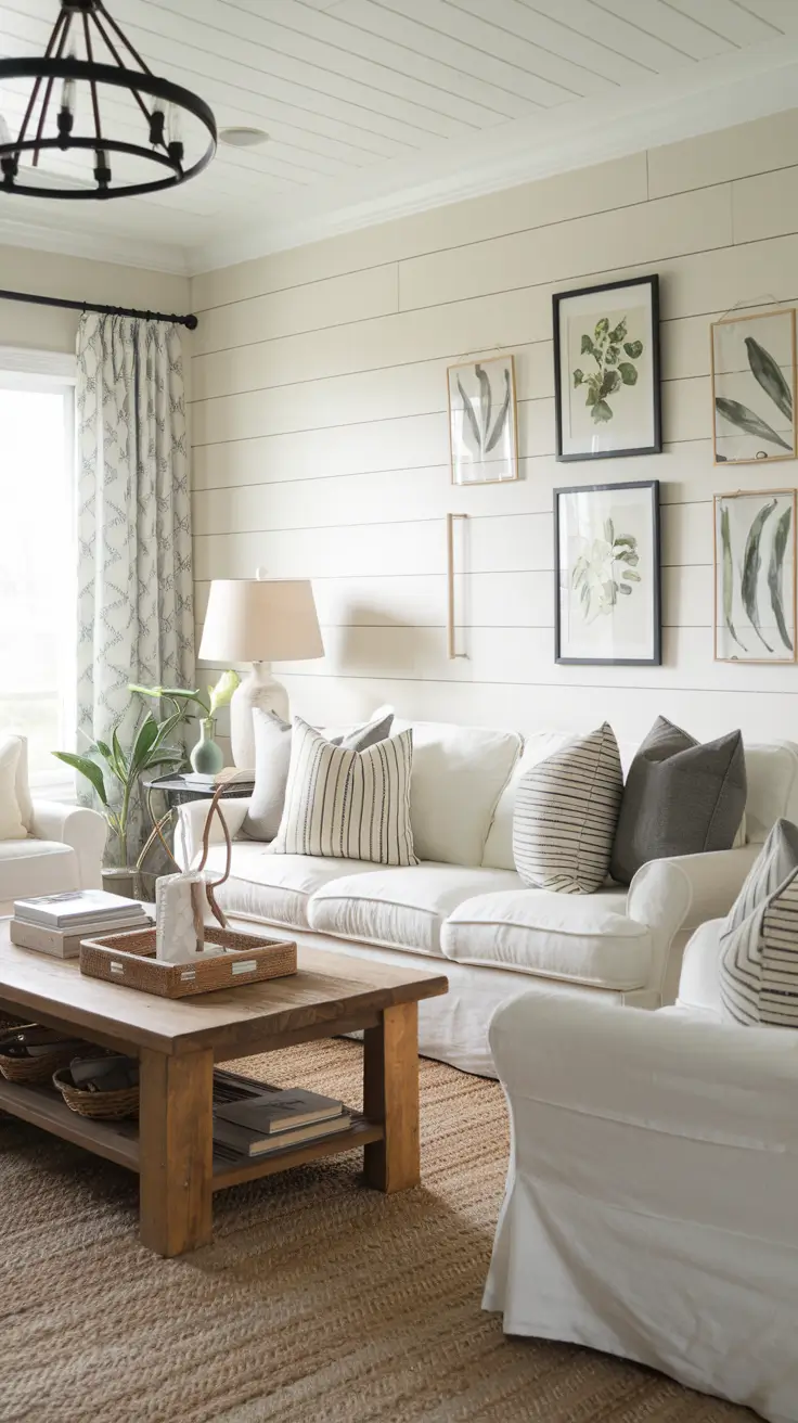 Budget-Friendly Farmhouse Living Room Ideas
