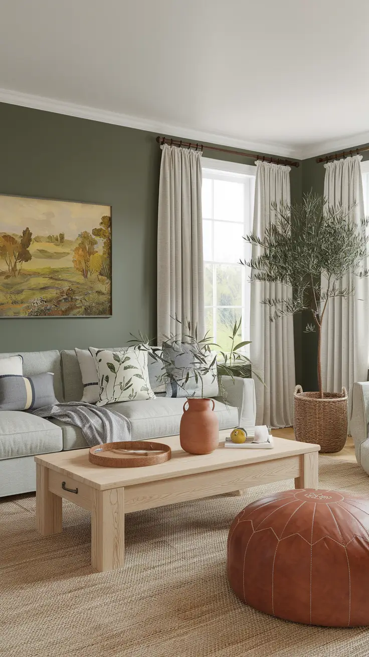 Farmhouse Living Room Comfort Decor