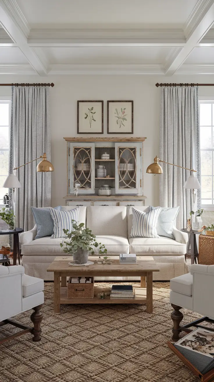 Country Farmhouse Living Room