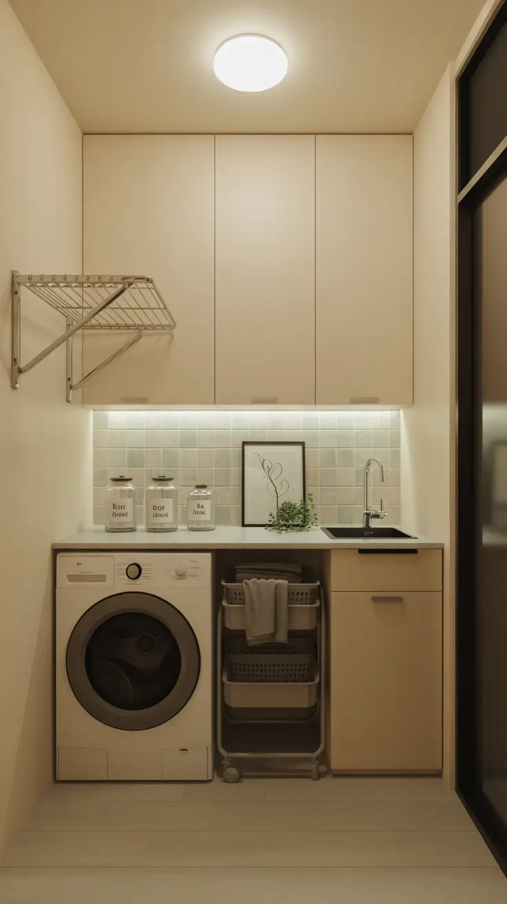 Compact Laundry Room Inspiration