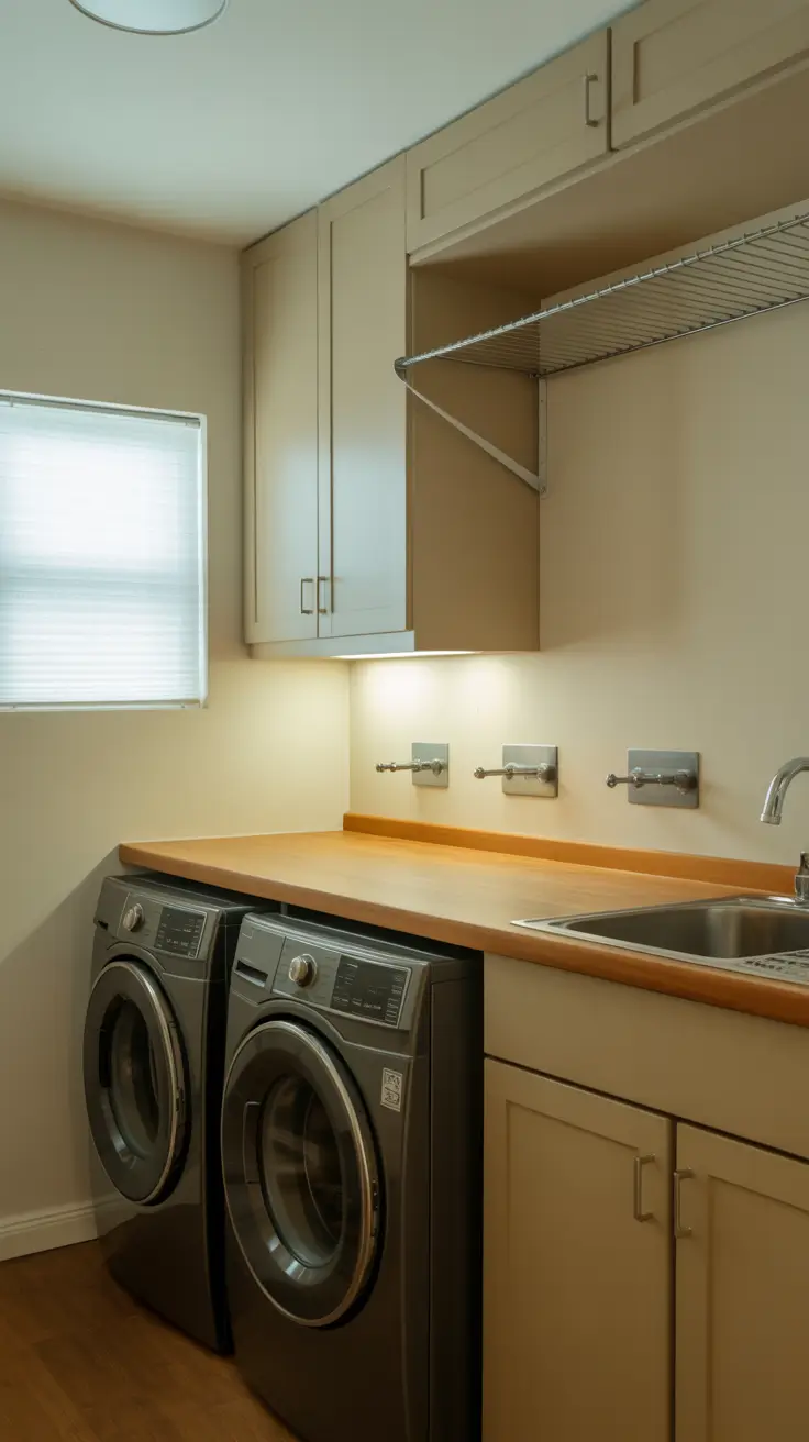Top Loader Laundry Room Design