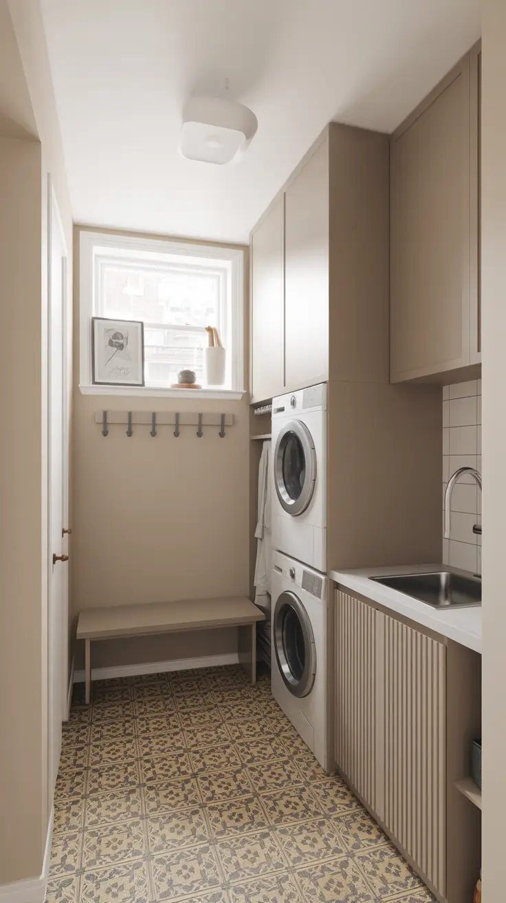 Functional Small Laundry Room Design