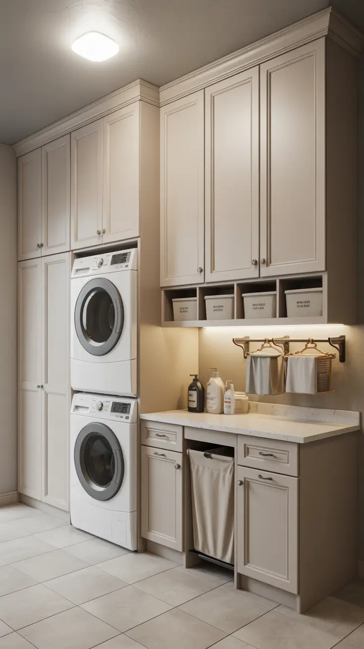 Laundry Room Cabinetry and Storage