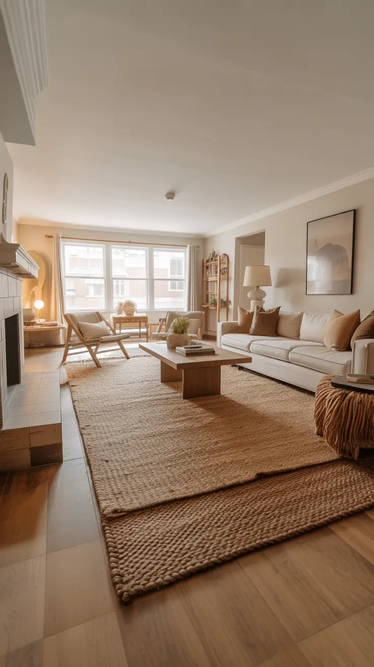 Large Rugs for Spacious Living Rooms