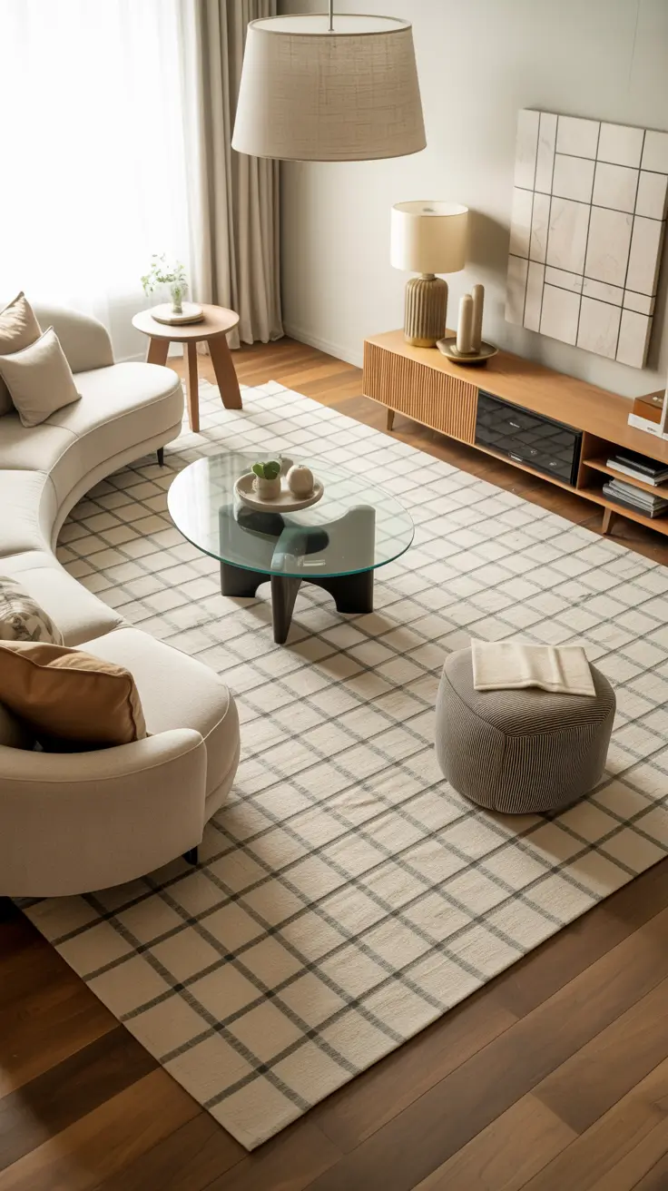 Checkered Rug Designs