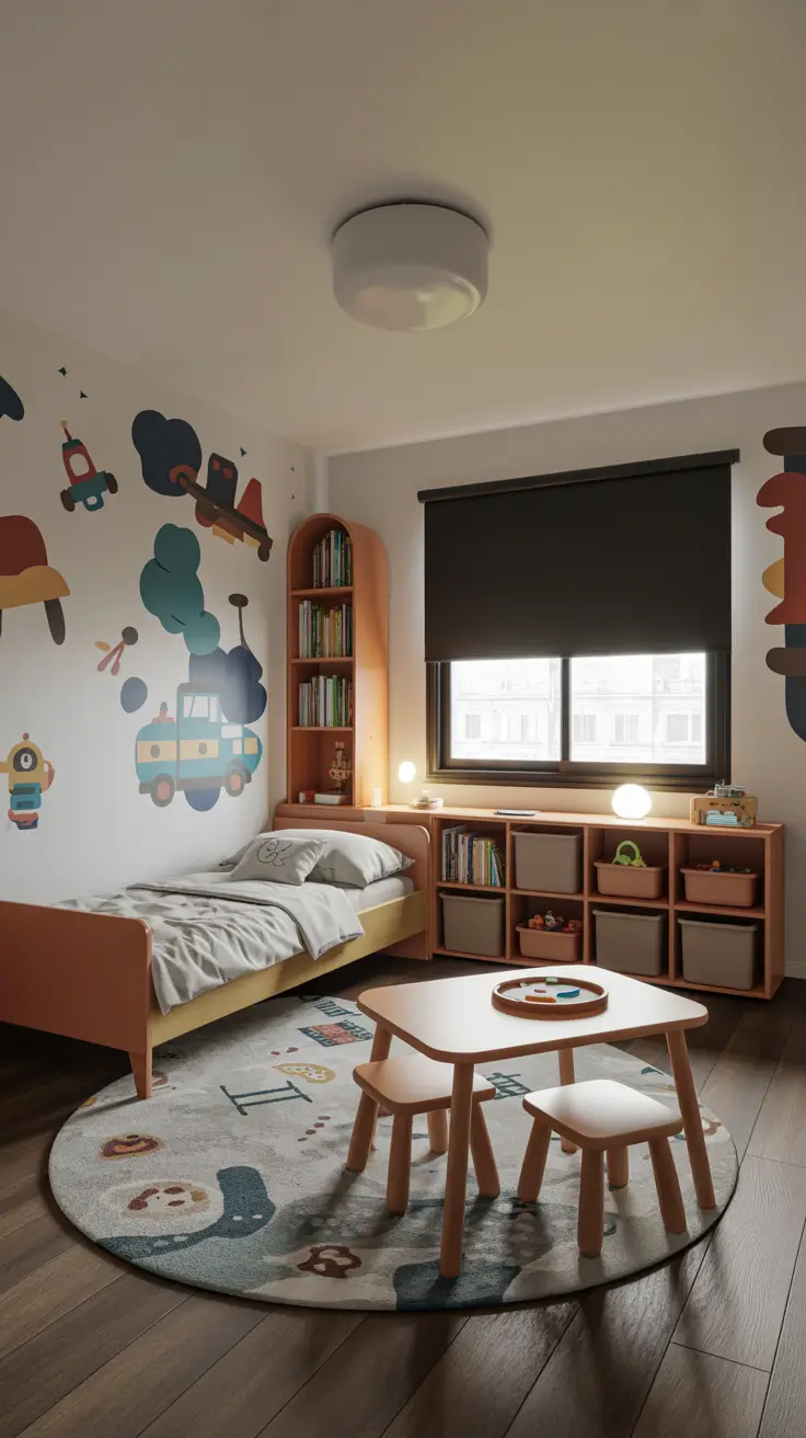 Toddler Boys Bedroom Ideas with Playful Themes