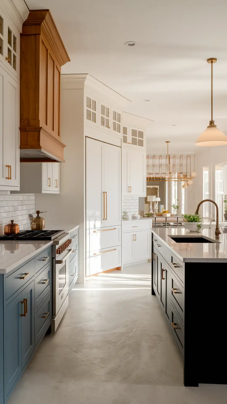 Color Trends in Kitchen Cabinets: Modern Layouts & Small Space Solutions