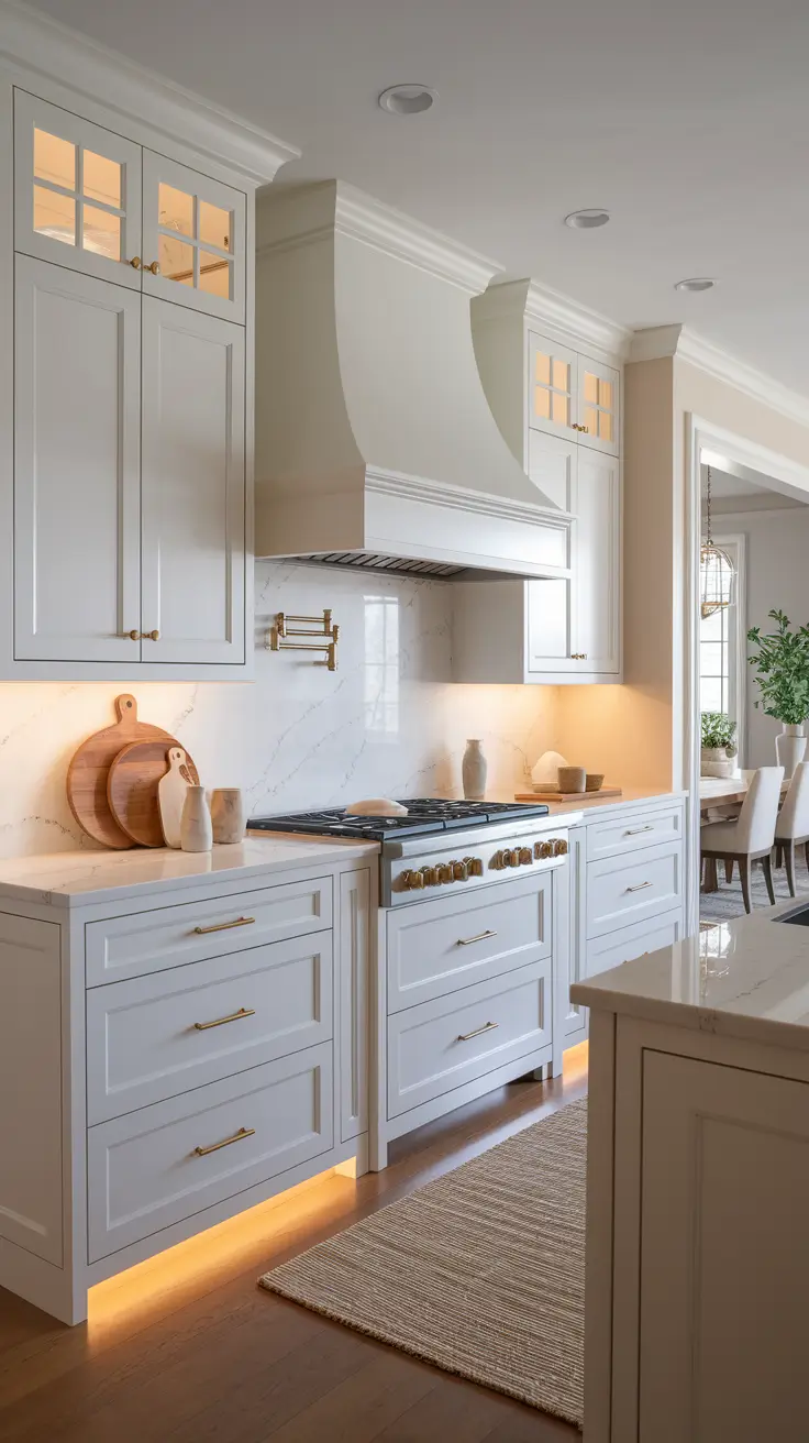 Elegant White Kitchen Cabinet Designs: Modern Layouts & Small Space Solutions