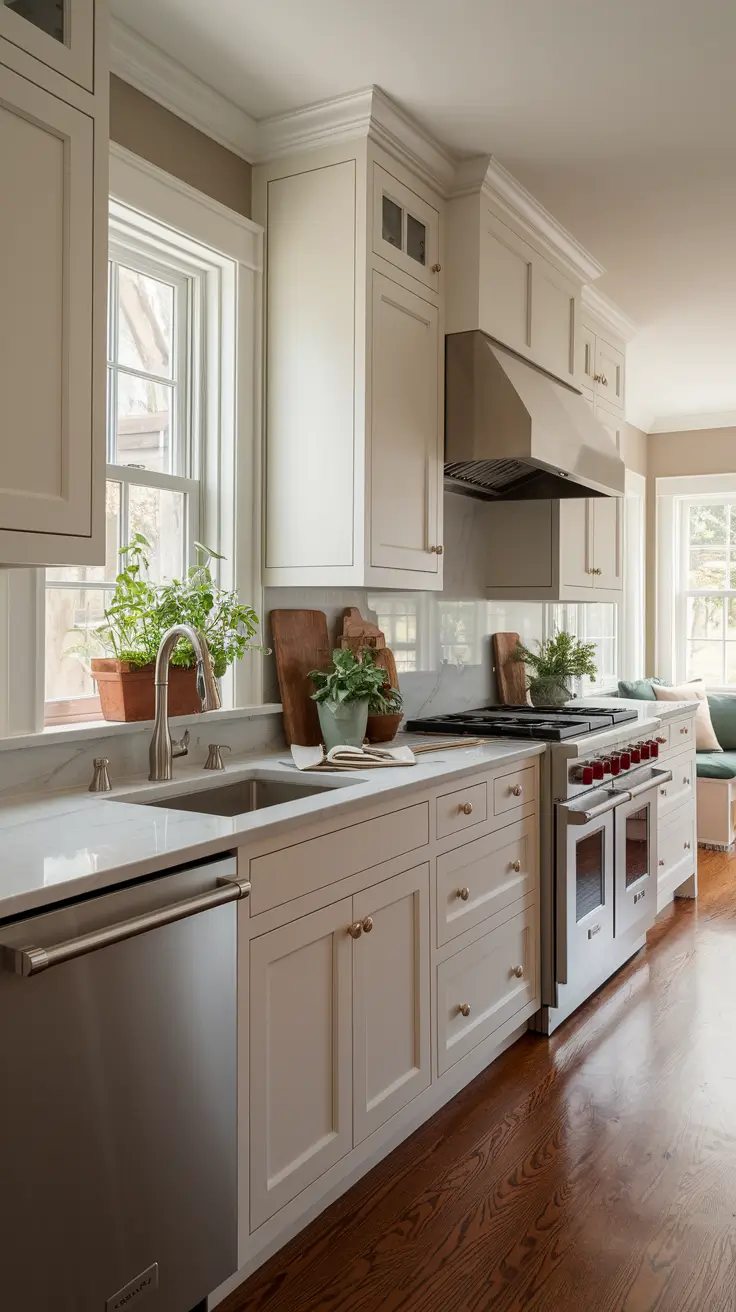 Timeless White Kitchen Cabinet Concepts: Modern Layouts & Small Space Solutions