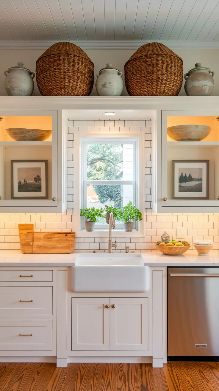 Stylish Decorating Above Kitchen Cabinets: Modern Layouts & Small Space Solutions