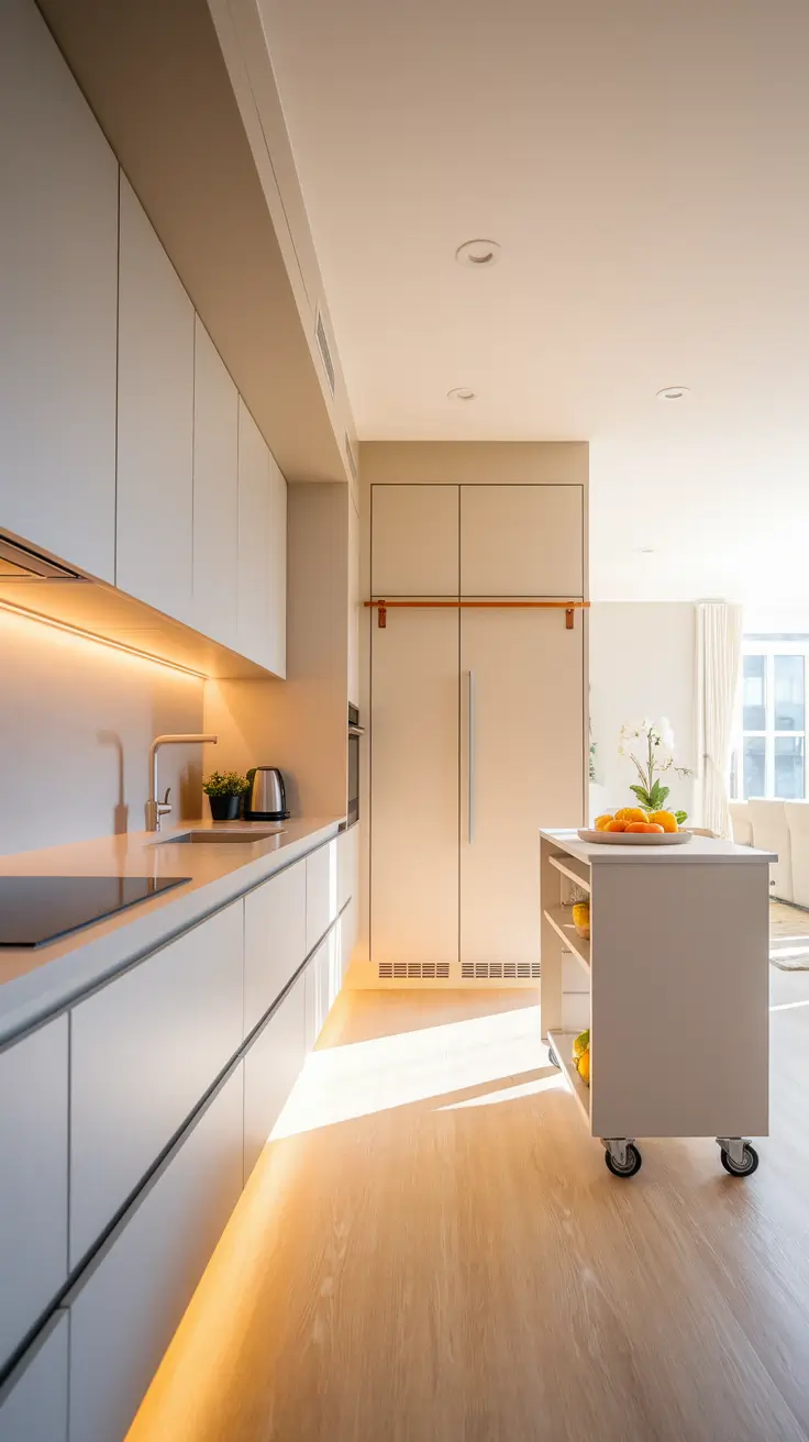 Space-Savvy Narrow Kitchen Cabinet Solutions: Modern Layouts & Small Space Solutions