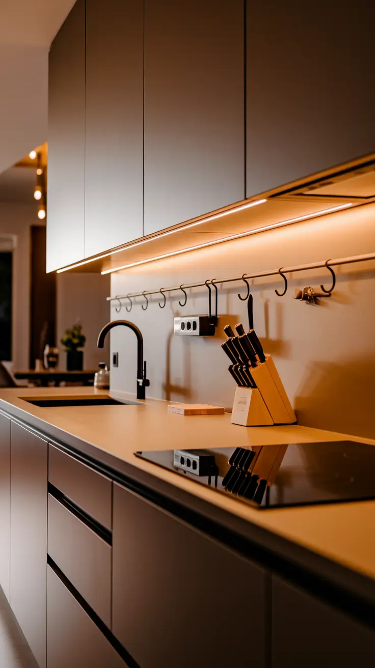 Under-Cabinet Ideas for Lighting and Storage: Modern Layouts & Small Space Solutions