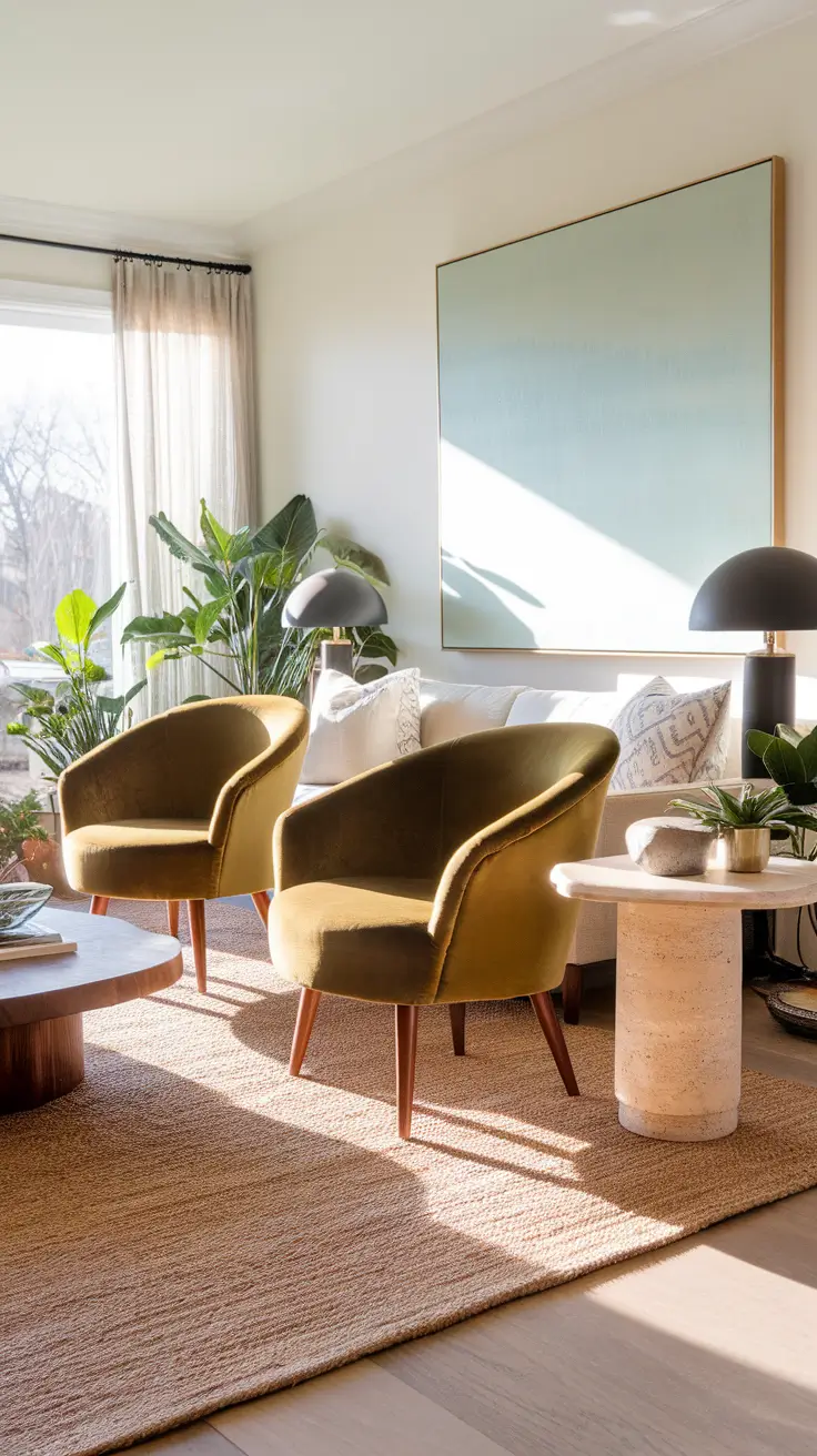 Living Room Chairs Ideas 2026: Modern, Cozy & Small Space Solutions