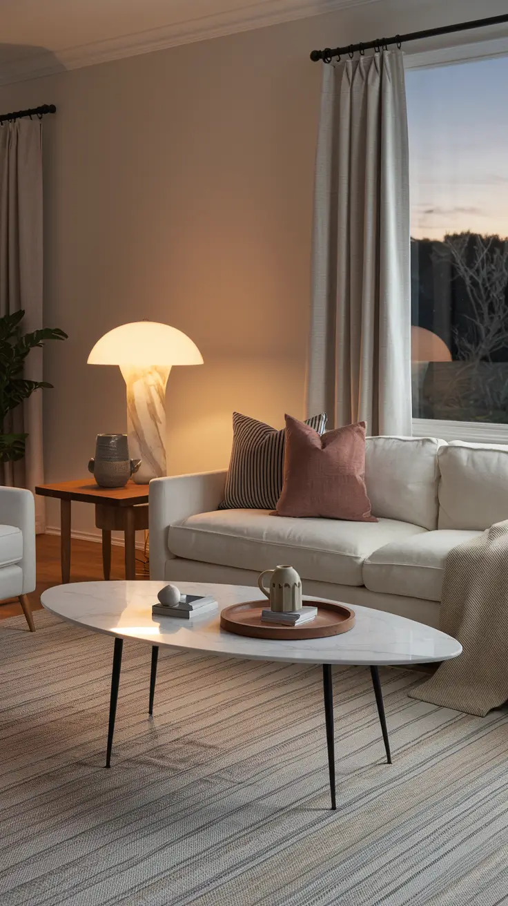 Marble Living Room Table Ideas