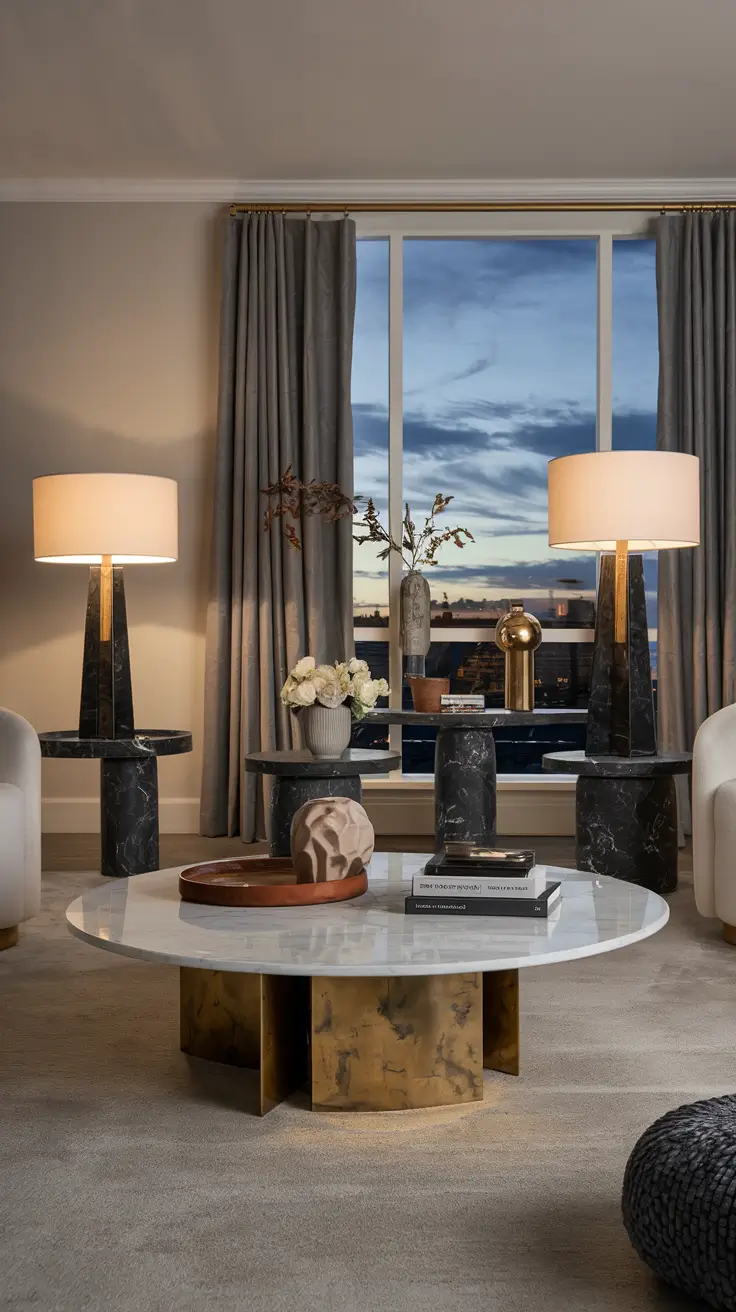 Modern Luxury Living Room Table