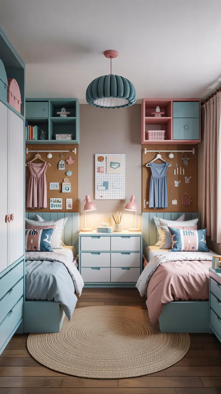Shared Bedroom Ideas for Two Sisters