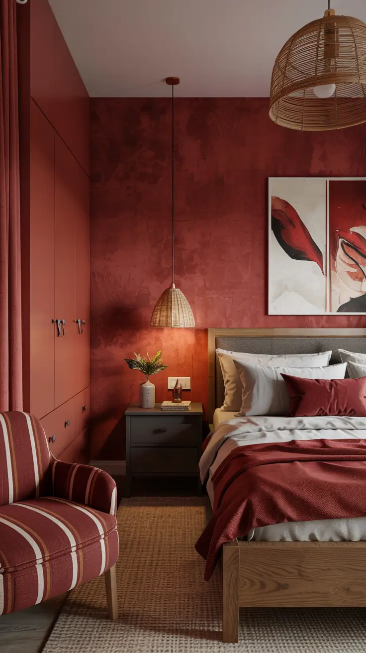 Red Small Bedroom Ideas