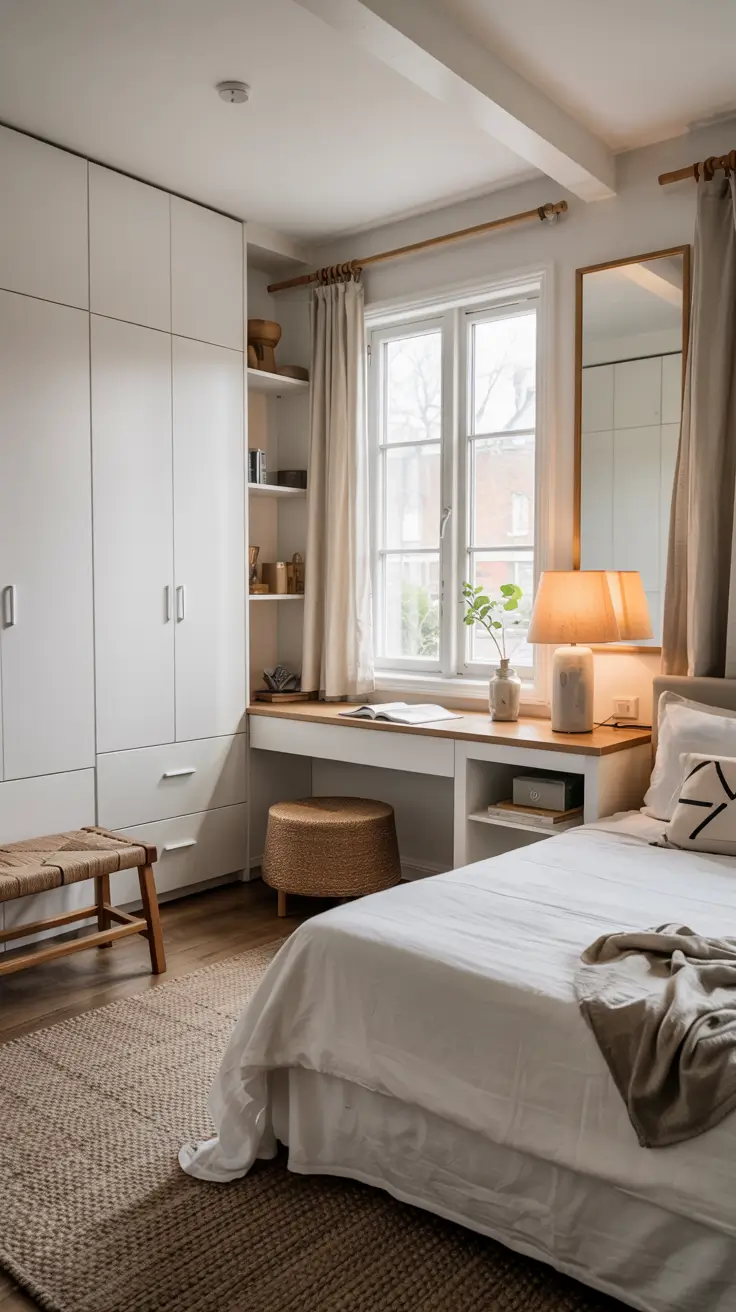 White Small Bedroom Ideas