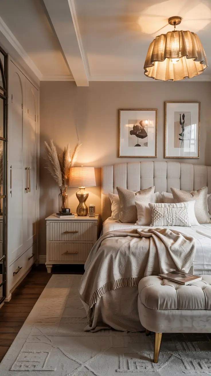 Gold Small Bedroom Ideas