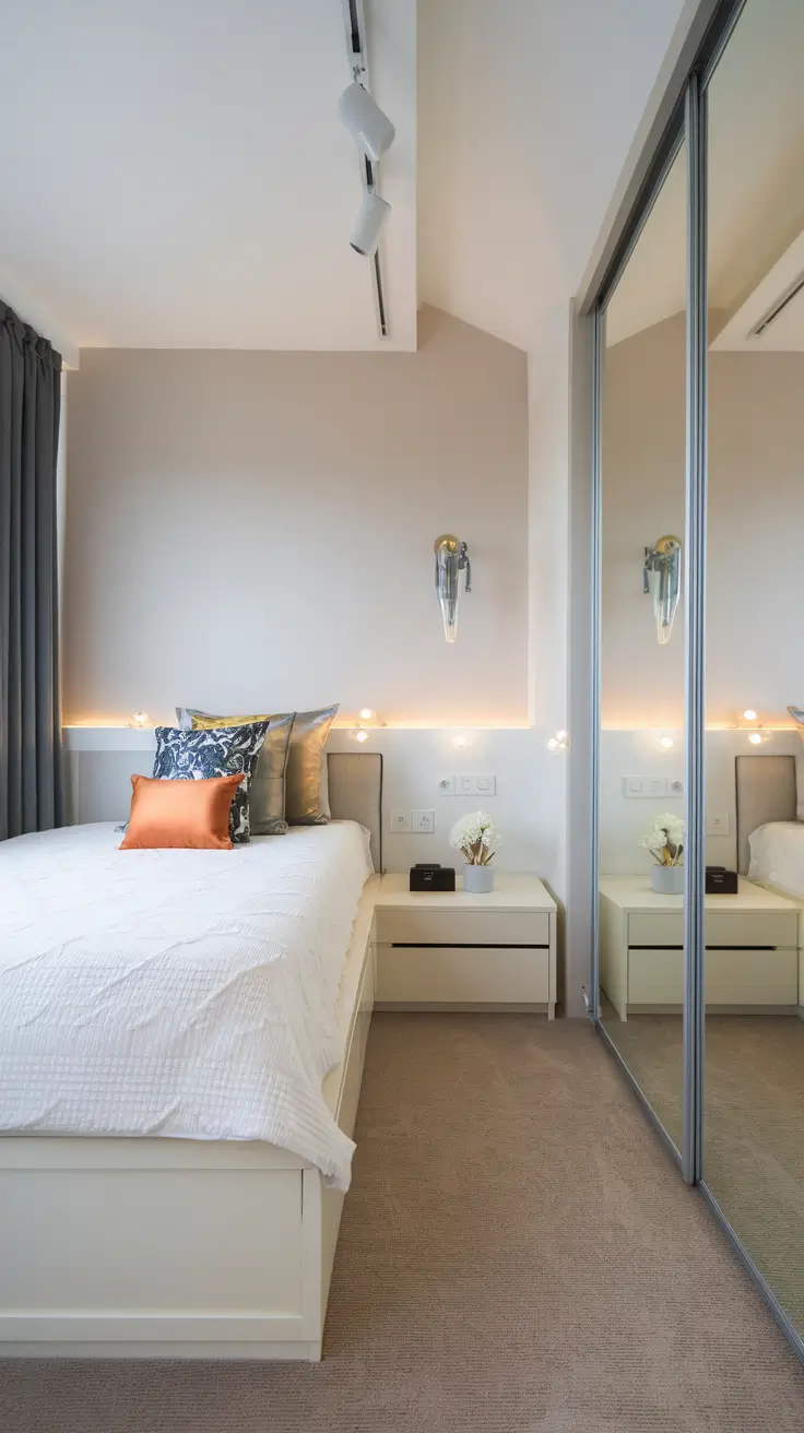 Narrow Small Bedroom Layouts