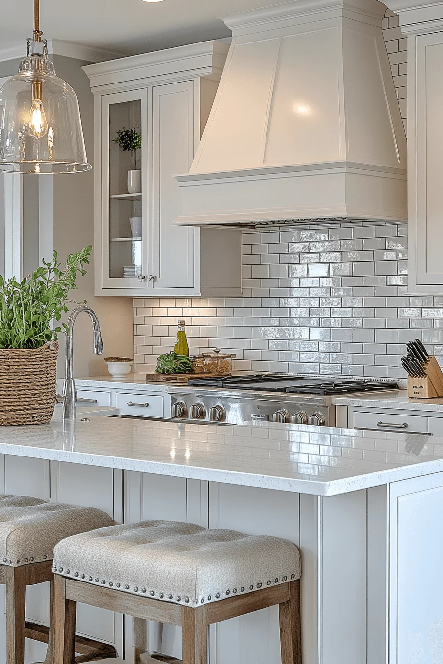 farmhouse kitchen backsplash