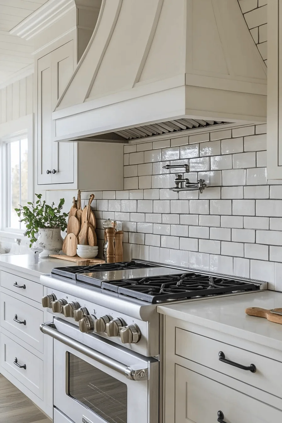 farmhouse kitchen backsplash