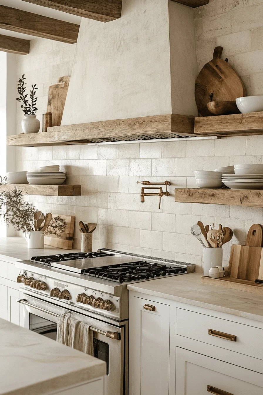 farmhouse kitchen backsplash