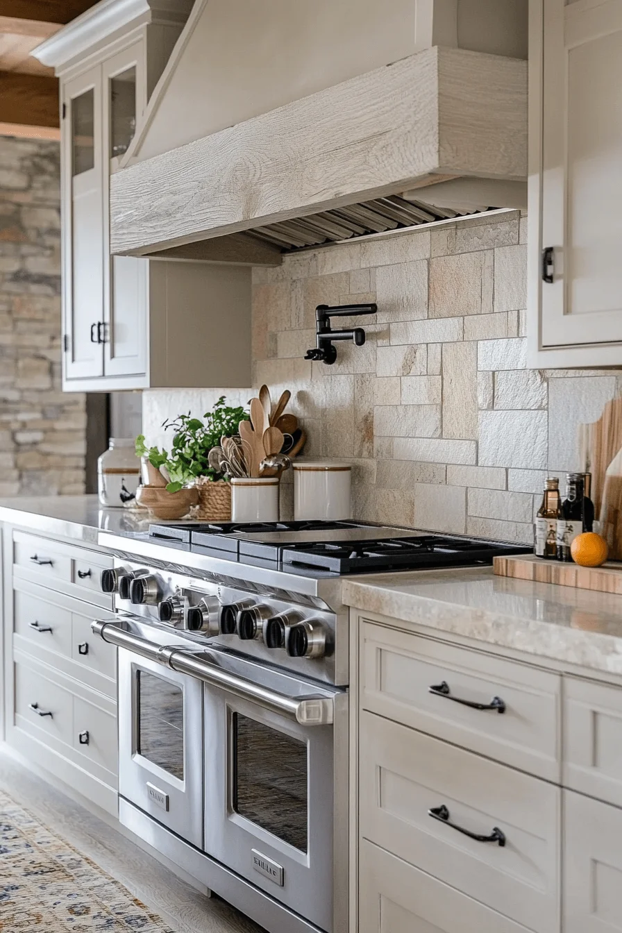 farmhouse kitchen backsplash