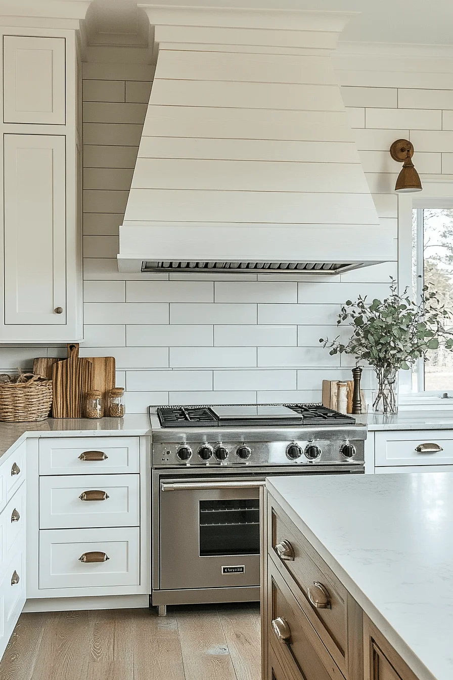 farmhouse kitchen backsplash
