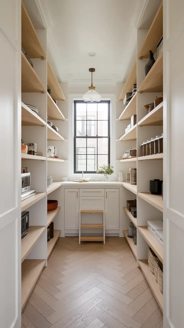 Narrow Walk-In Pantry Ideas: Smart Layouts, Shelving & Design Tips