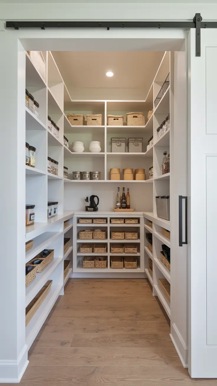 Narrow Walk-In Pantry Ideas: Smart Layouts, Shelving & Design Tips