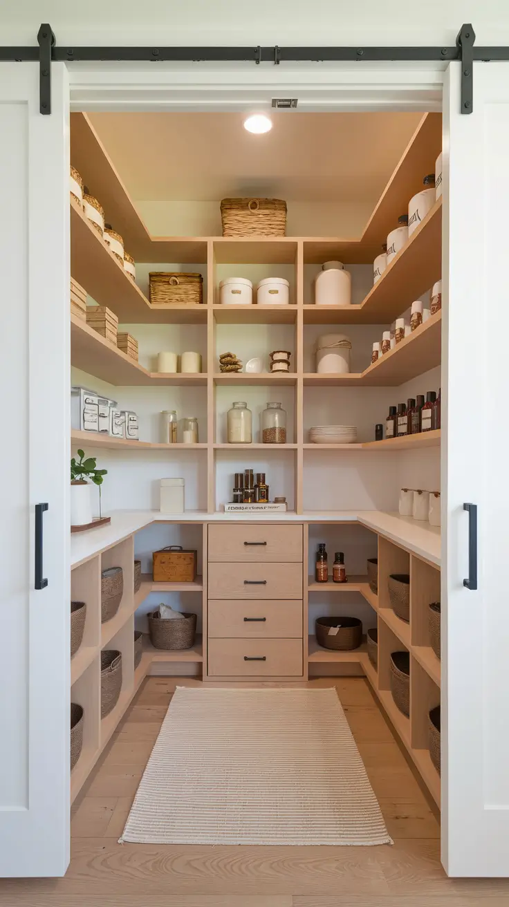 Narrow Walk-In Pantry Ideas: Smart Layouts, Shelving & Design Tips